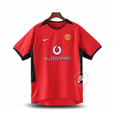 Camiseta Manchester United 02/04 I de Local - Versión Retro