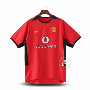 Camiseta Manchester United 02/04 I de Local - Versión Retro