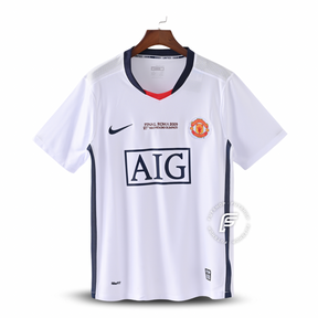 Camiseta Manchester United 08/09 II de Visitante - Versión Retro
