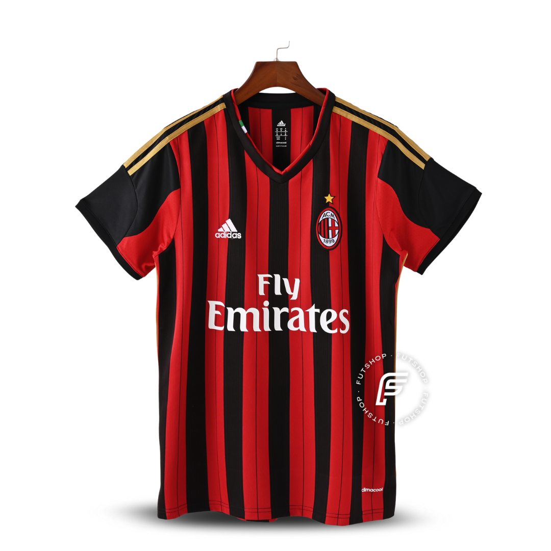Camiseta AC Milan 13/14 I de Local - Versión Retro