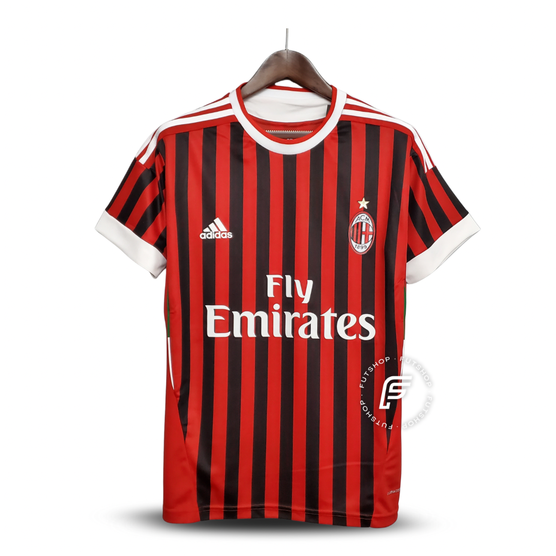 Camiseta AC Milan 11/12 I de Local - Versión Retro