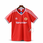 Camiseta Manchester United 86/88 I de Local - Versión Retro