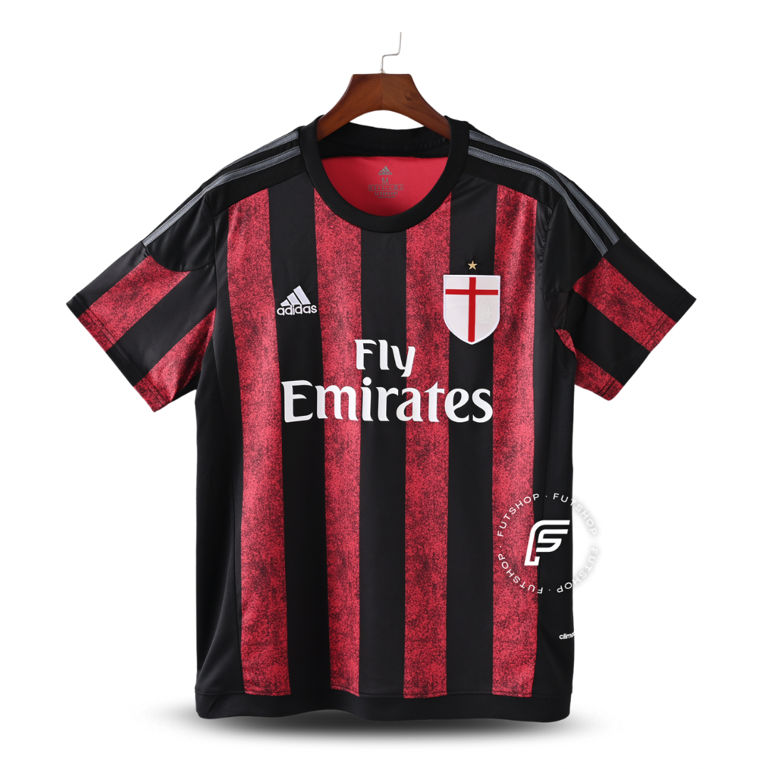 Camiseta AC Milan 15/16 I de Local - Versión Retro