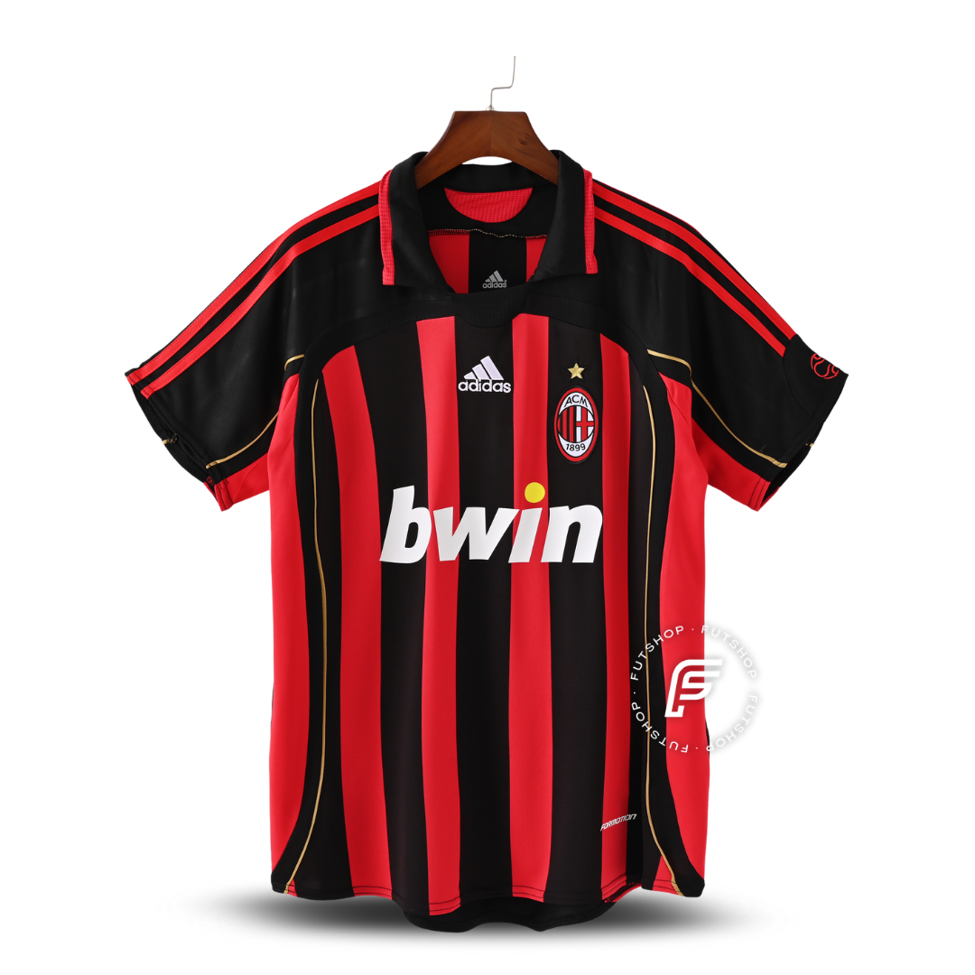 Camiseta AC Milan 06/07 I de Local - Versión Retro