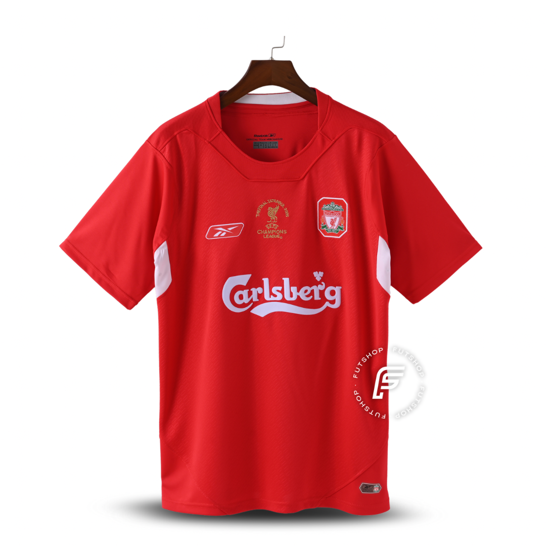 Camiseta Liverpool 04/05 I de Local - Versión Retro
