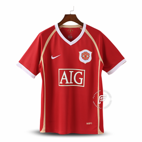 Camiseta Manchester United 06/07 I de Local - Versión Retro