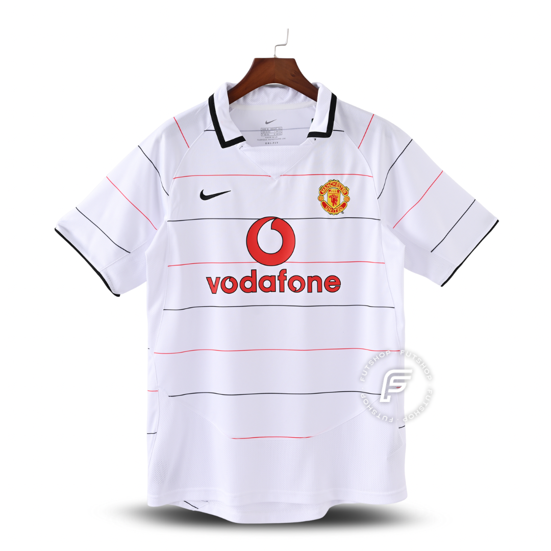 Camiseta Manchester United 03/05 II de Visitante - Versión Retro
