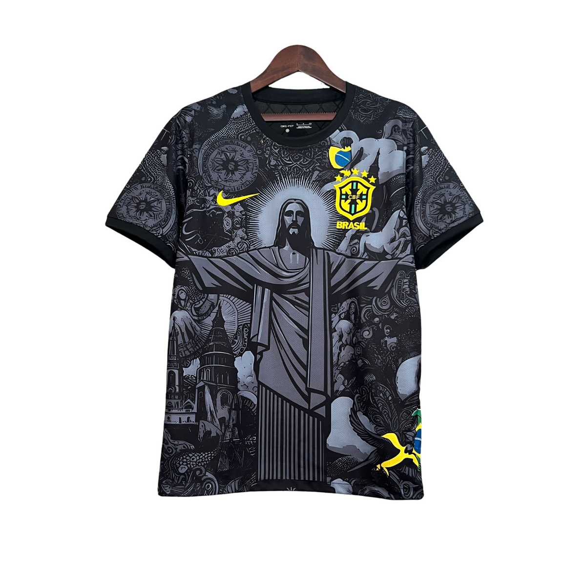 Camiseta Brasil 25/26 Edición Especial - Negro - Versión Aficionado
