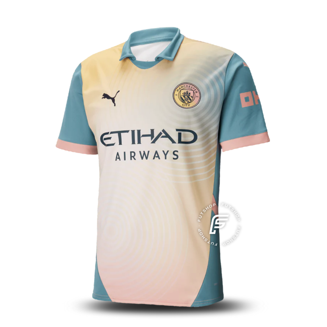 Camiseta Manchester City 24/25 IV Cuarta Definitely City - Versión Aficionado
