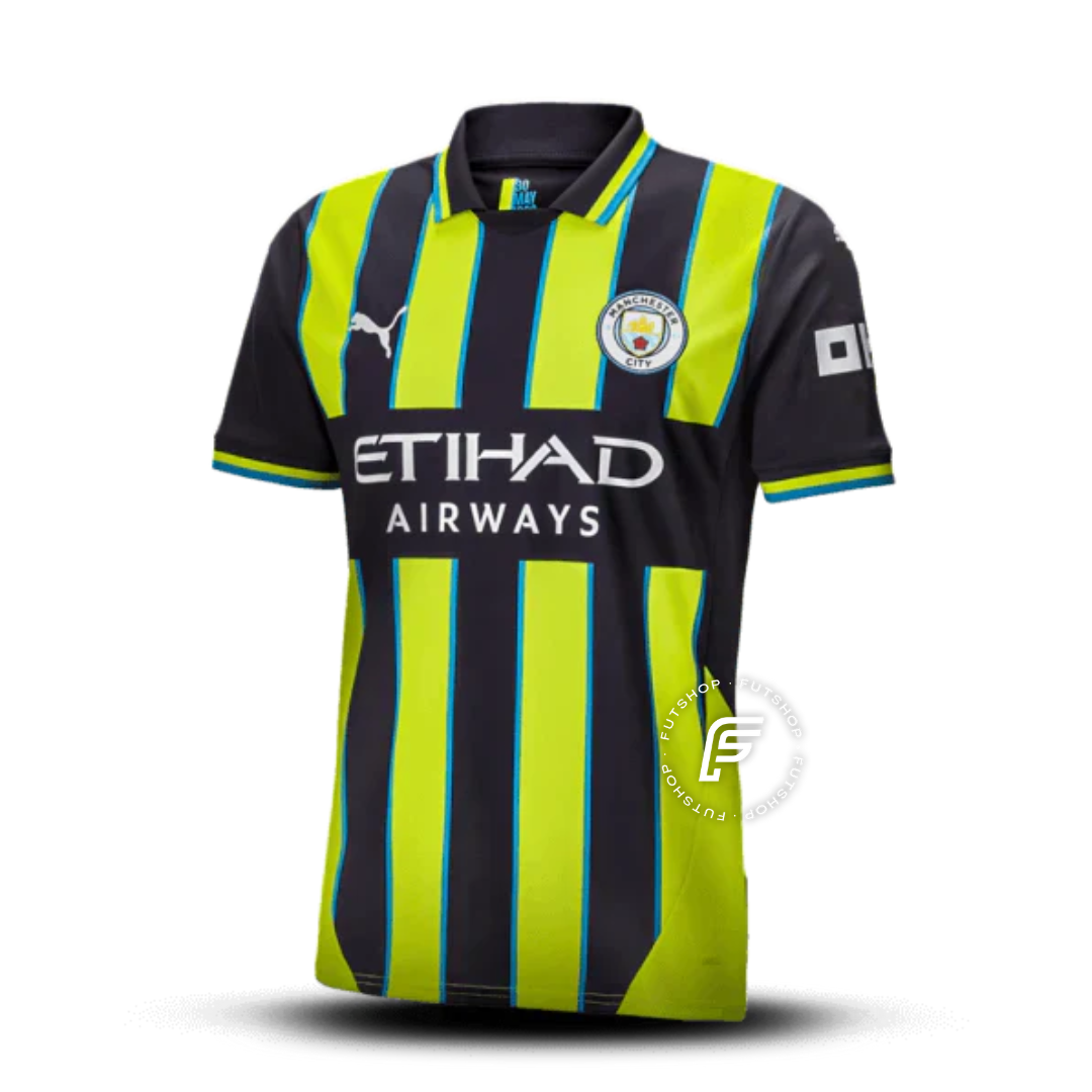Camiseta Manchester City 24/25 II de Visitante - Versión Aficionado