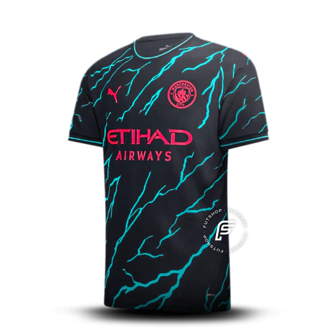 Camiseta Manchester City 23/24 III Tercera - Versión Aficionado