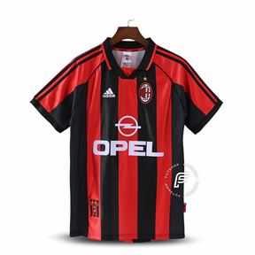 Camiseta AC Milan 00/02 I de Local - Versión Retro