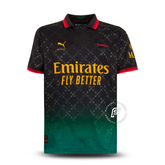 Camiseta AC Milan 25/26 Edición Conmemorativa - Negro - Versión Aficionado
