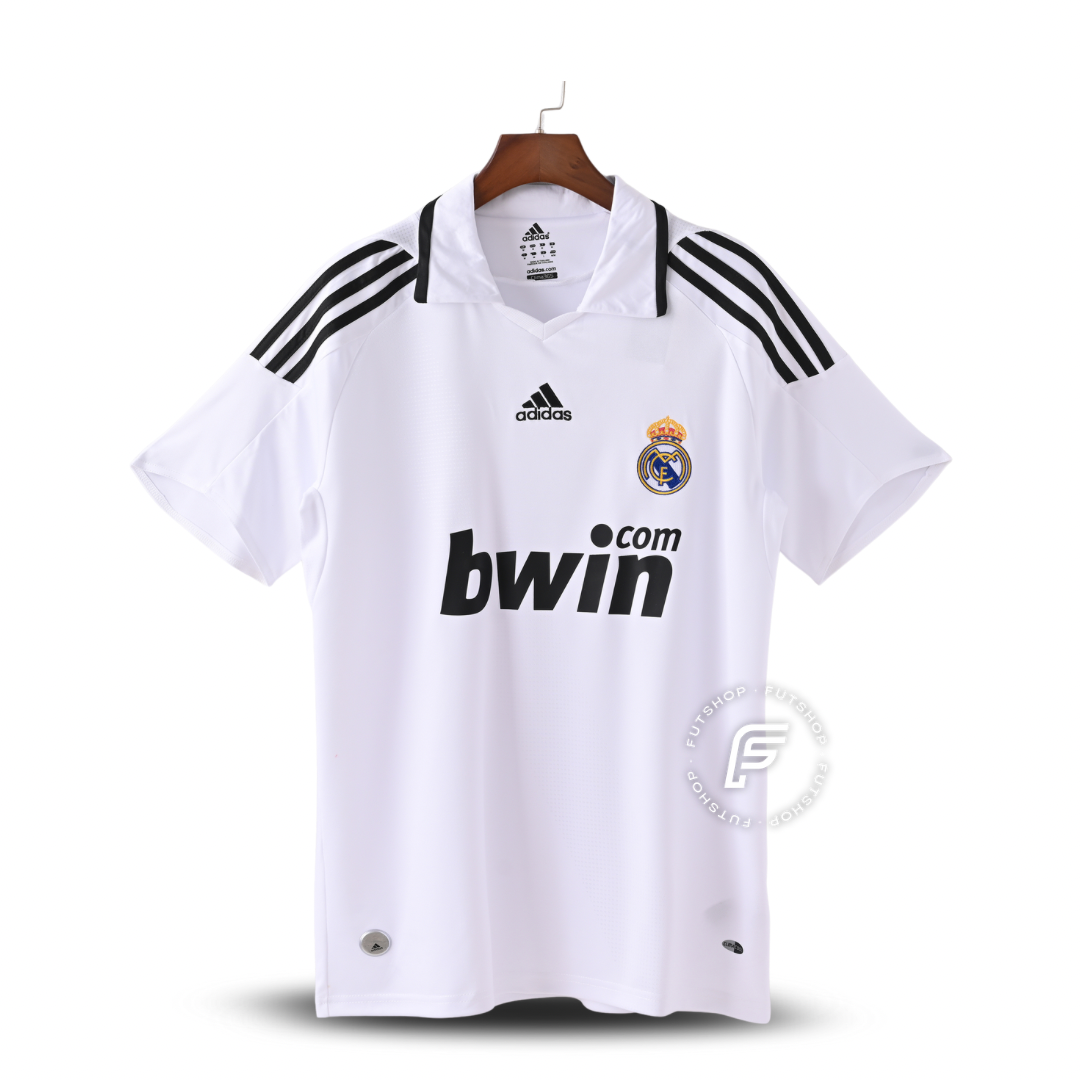 Camiseta Real Madrid 08/09 I de Local - Versión Retro