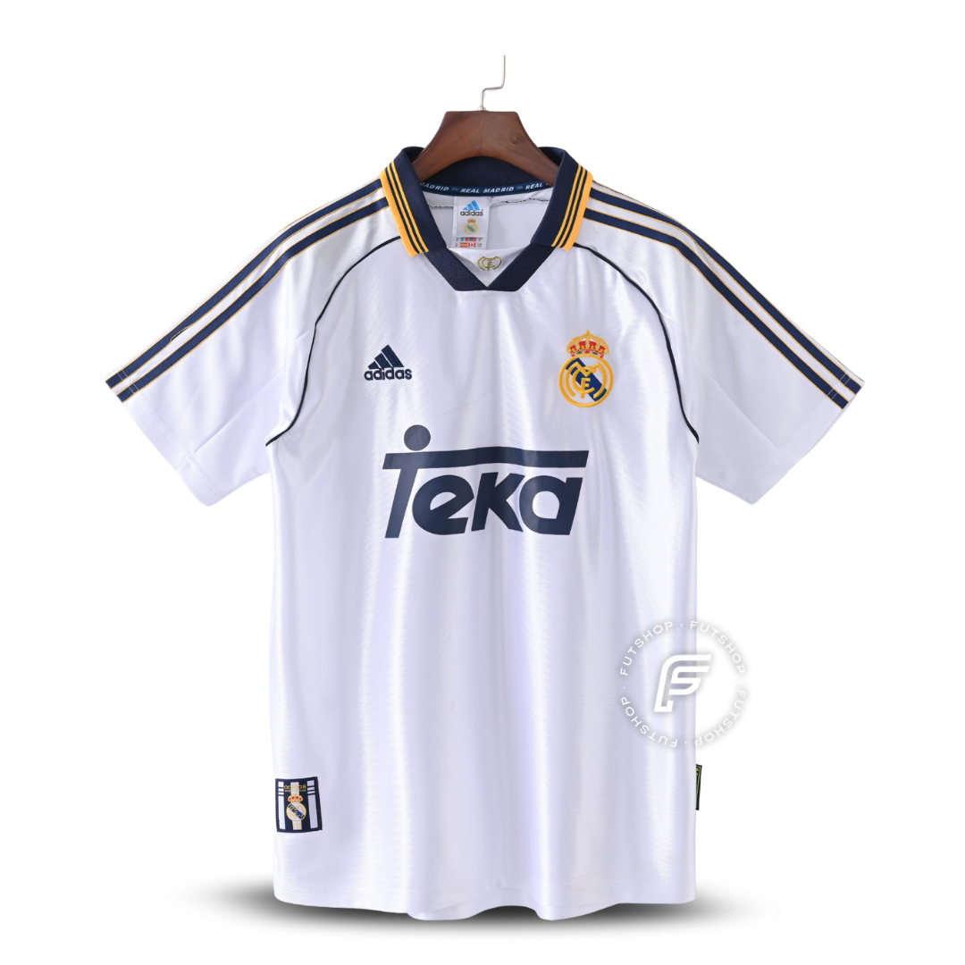 Camiseta Real Madrid 98/00 I de Local - Versión Retro