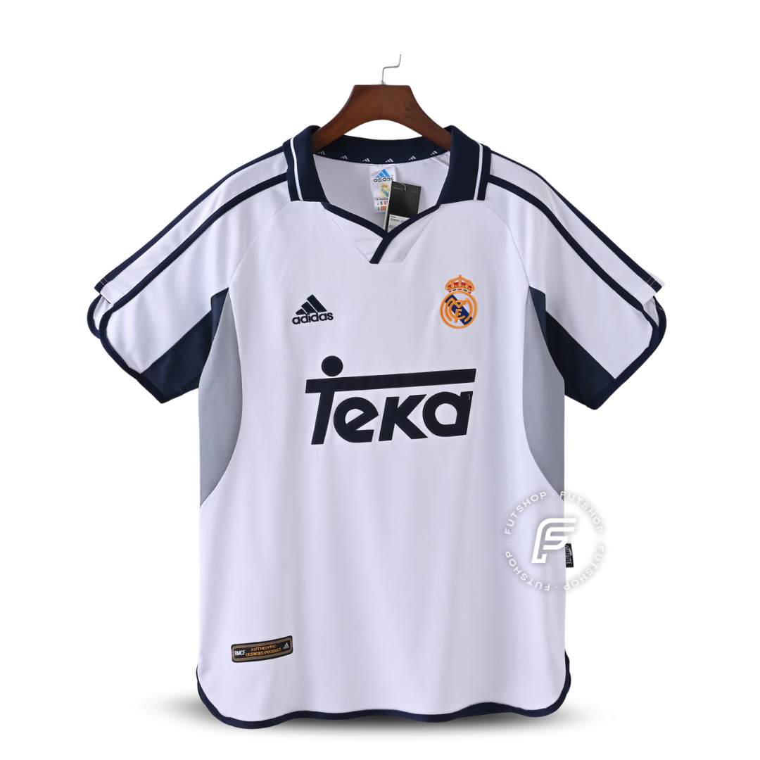 Camiseta Real Madrid 00/01 I de Local - Versión Retro