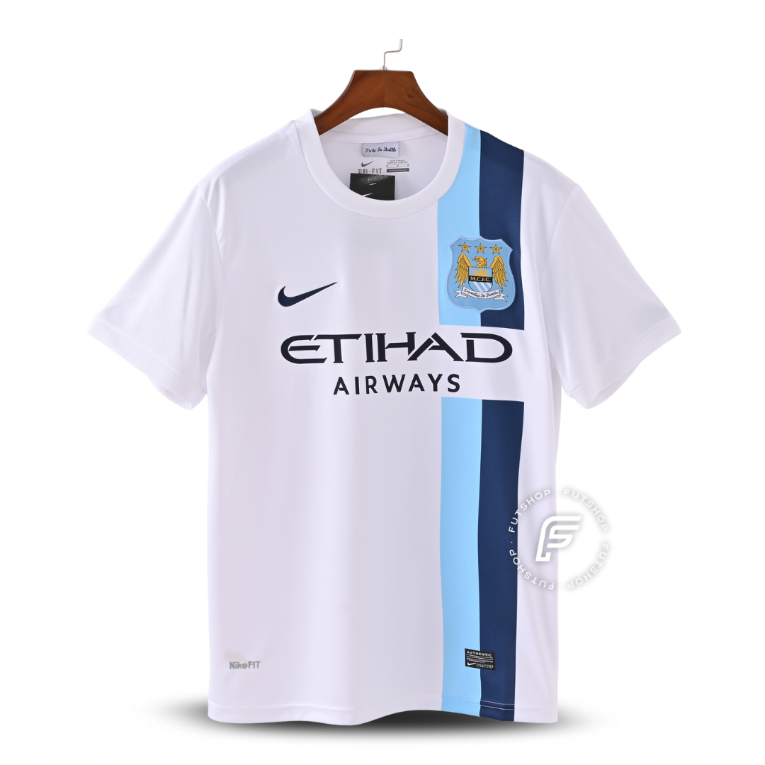 Camiseta Manchester City 13/14 II de Visitante - Versión Retro