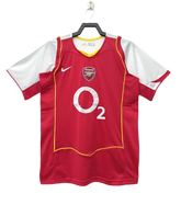 Camiseta Arsenal 04/05 I de Local - Versión Retro