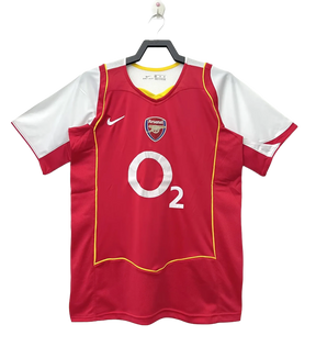 Camiseta Arsenal 04/05 I de Local - Versión Retro