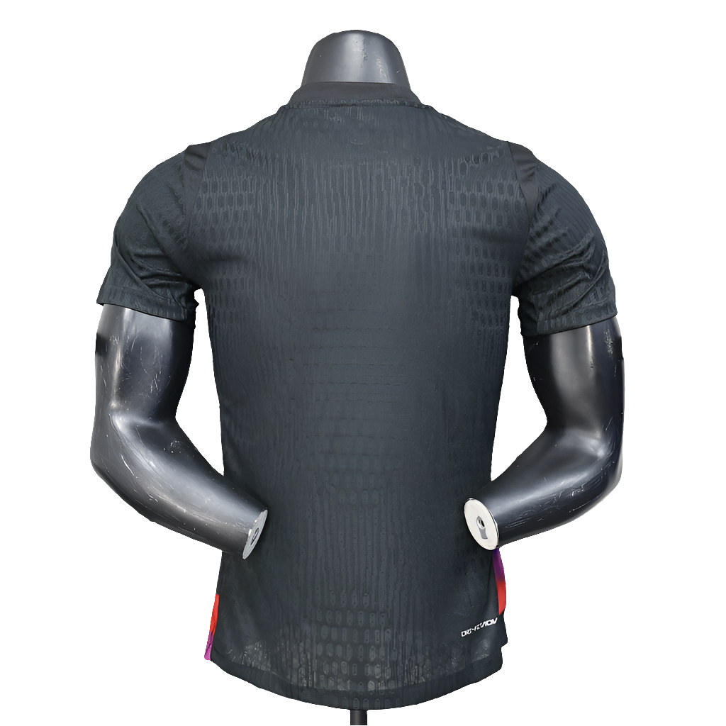 Camiseta Inglaterra 25/26 Entrenamiento - Negro - Versión Jugador