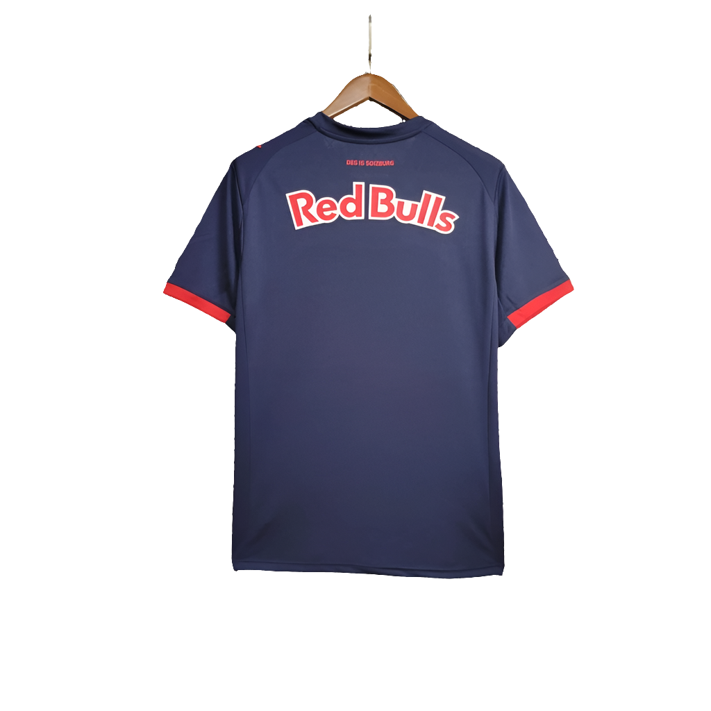 Camiseta Rojo Bull Salzburg 25/26 II de Visitante - Versión Aficionado