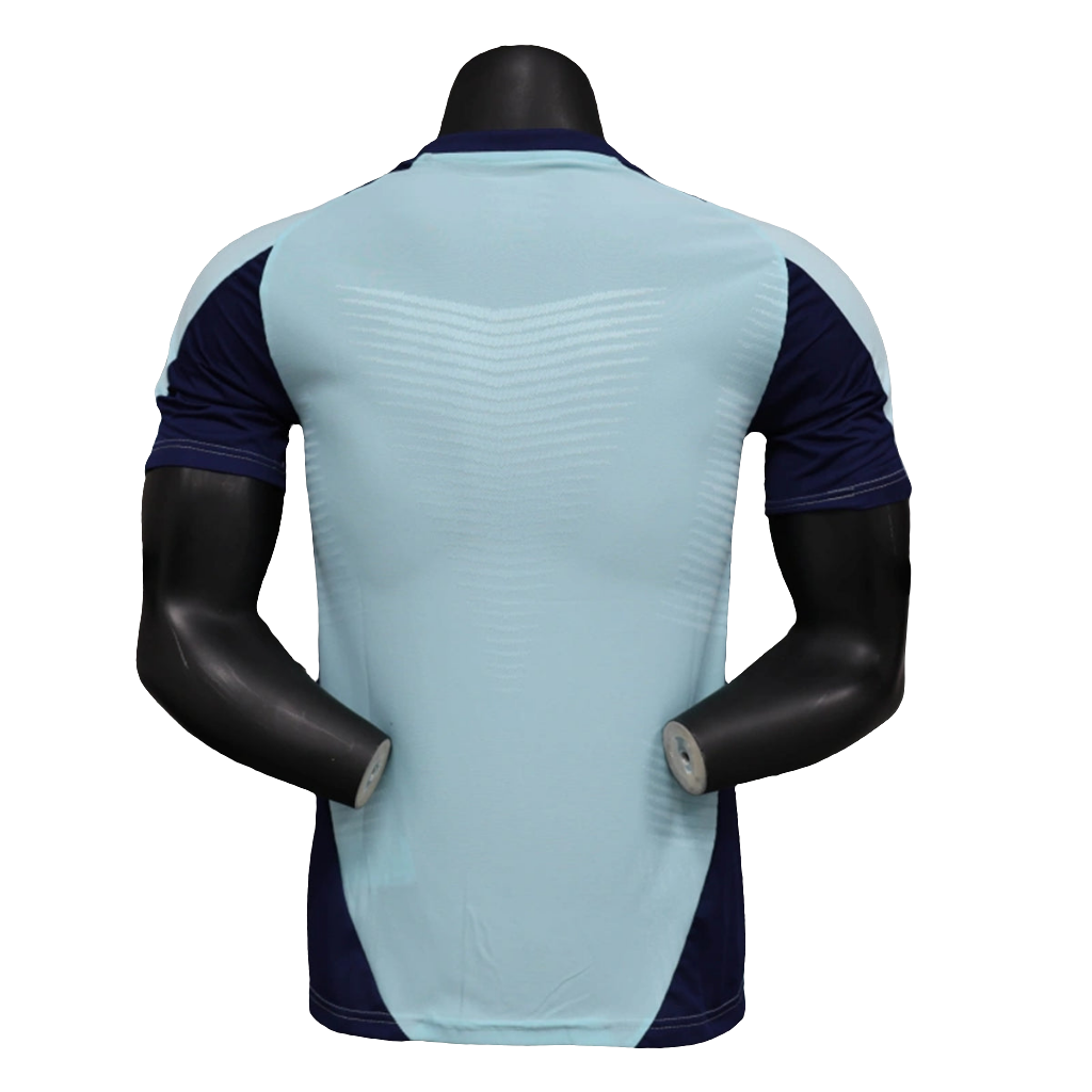 Camiseta Arsenal 24/25 Pre-Partido - Azul Claro - Versión Jugador