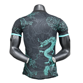 Camiseta Real Madrid 25/26 Edición Especial - Negro e Azul Claro - Versión Jugador
