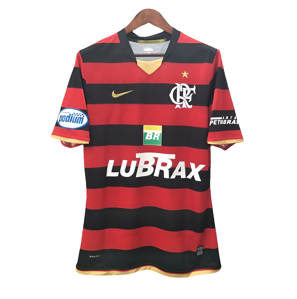 Camiseta Flamengo 08/09 I de Local - Versión Retro