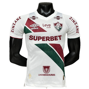 Camiseta Fluminense 24/25 II de Visitante - Todos los Patrocinios - Versión Jugador