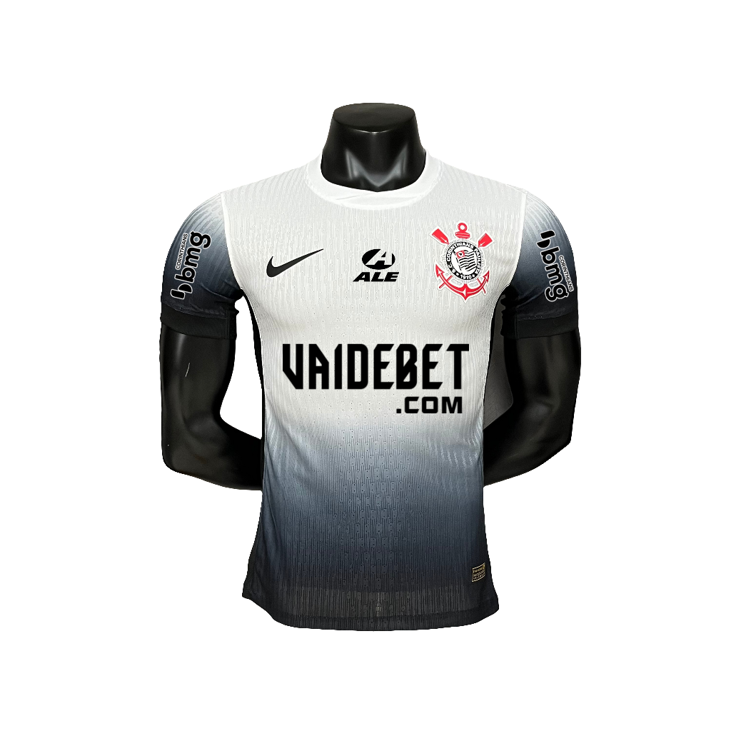 Camiseta Corinthians 24/25 I de Local - Todos los Patrocinios - Versión Jugador