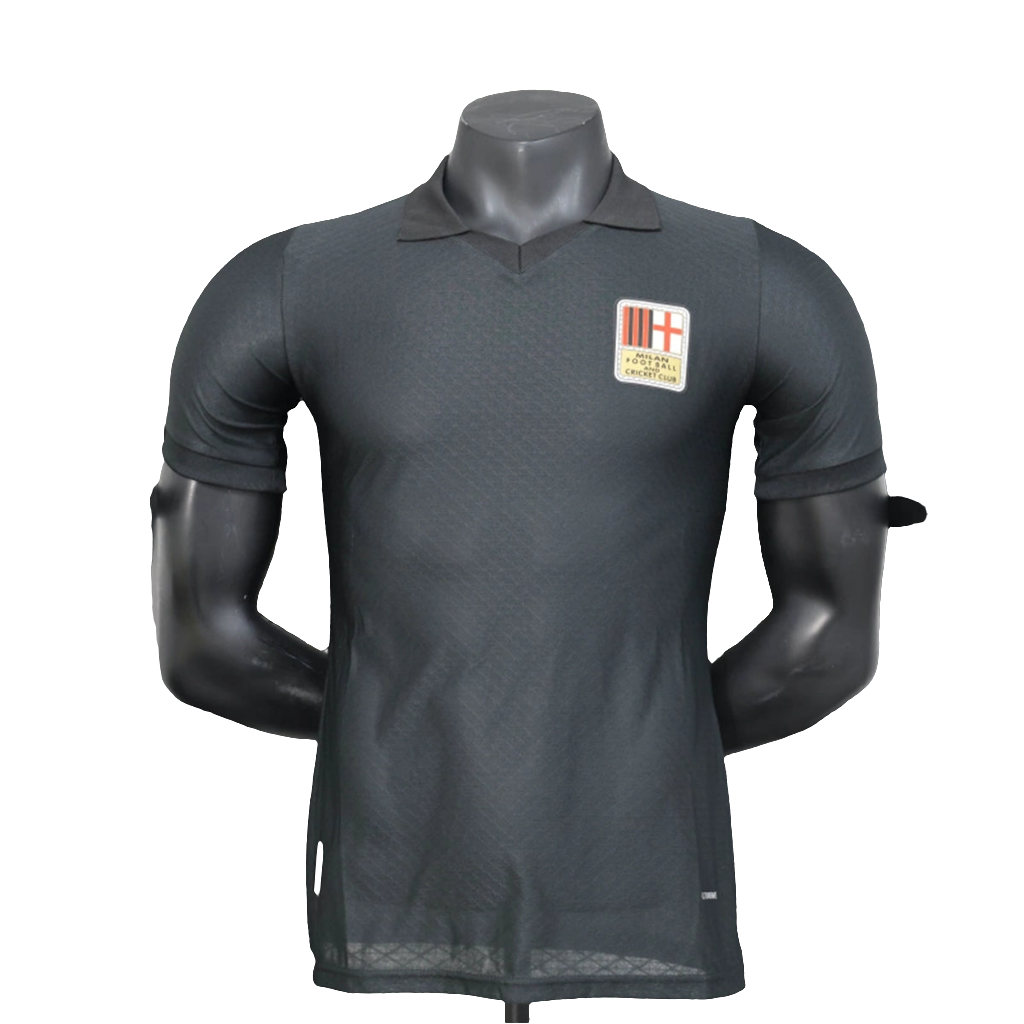Camiseta AC Milan 25/26 Edición 125º Aniversario - Negro - Versión Jugador