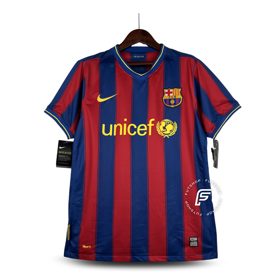 Camiseta Barcelona 09/10 I de Local - Versión Retro