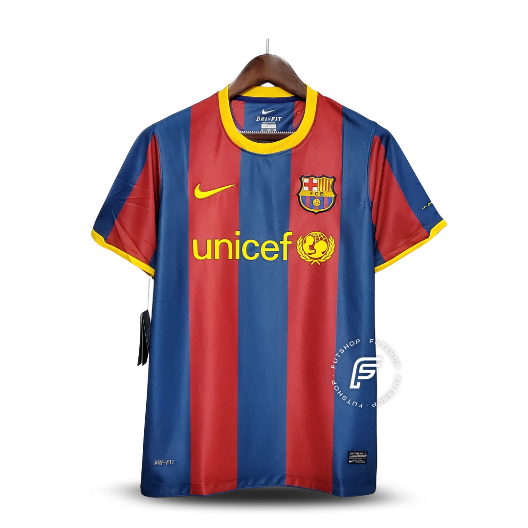 Camiseta Barcelona 10/11 I de Local - Versión Retro