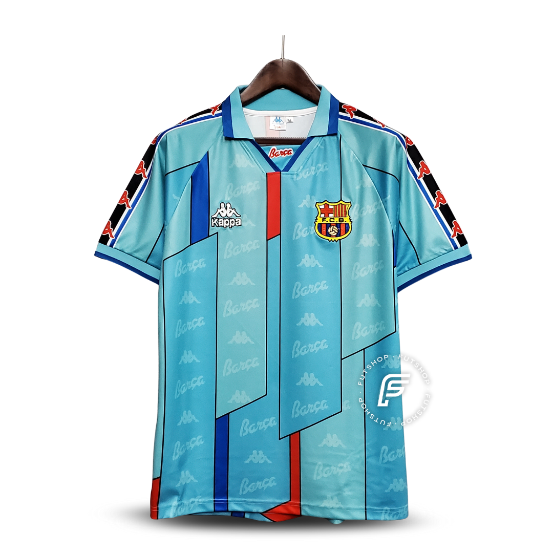 Camiseta Barcelona 96/97 II de Visitante - Versión Retro