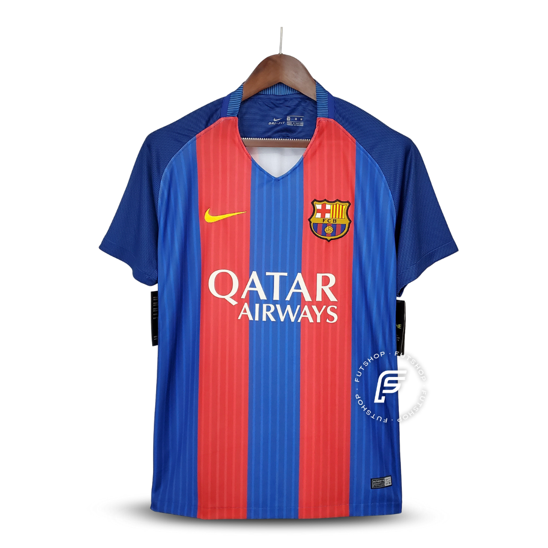Camiseta Barcelona 16/17 I de Local - Versión Retro