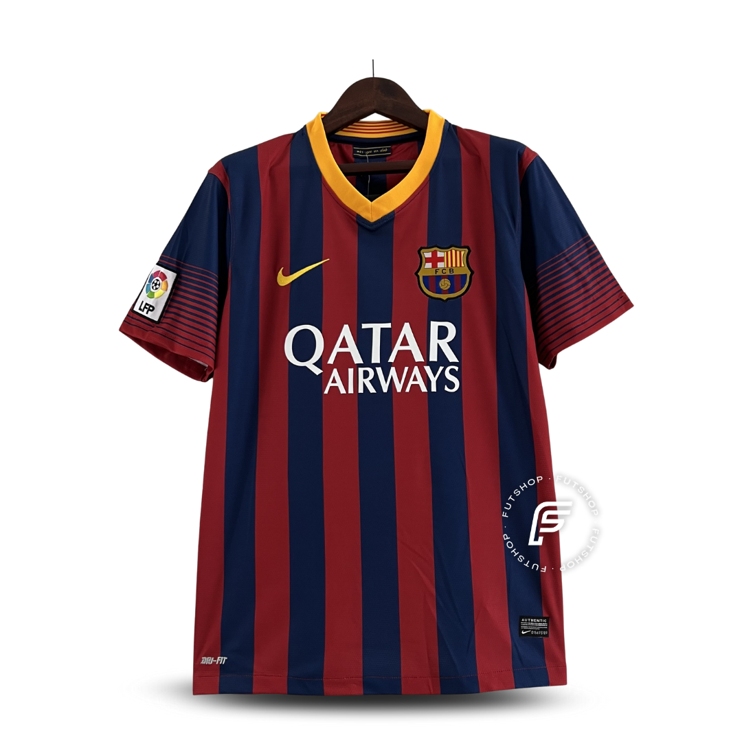 Camiseta Barcelona 13/14 I de Local - Versión Retro