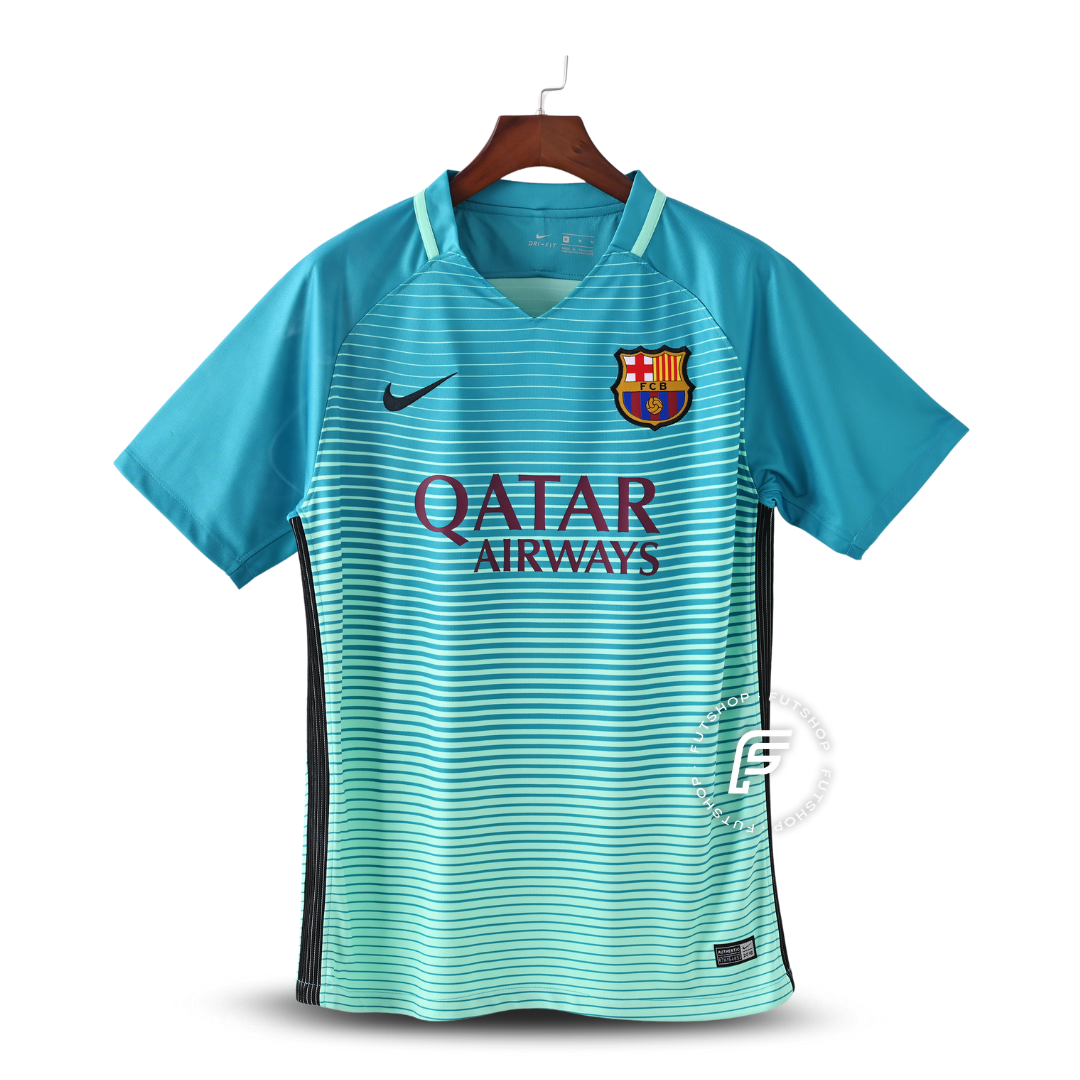 Camiseta Barcelona 16/17 IlI de Tercera - Versión Retro