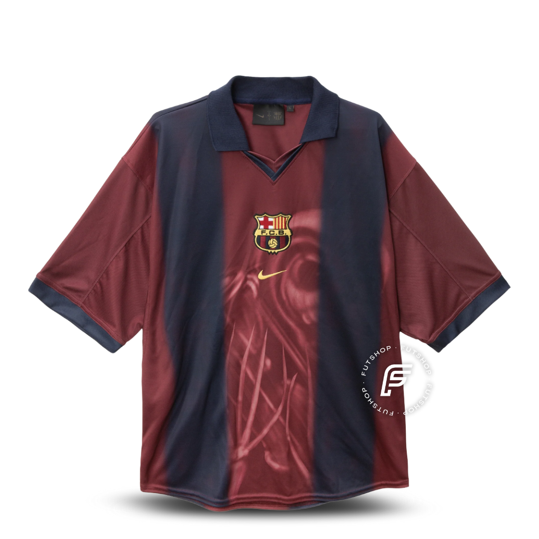Camiseta Barcelona 02/03 Travis Scott - Versión Retro
