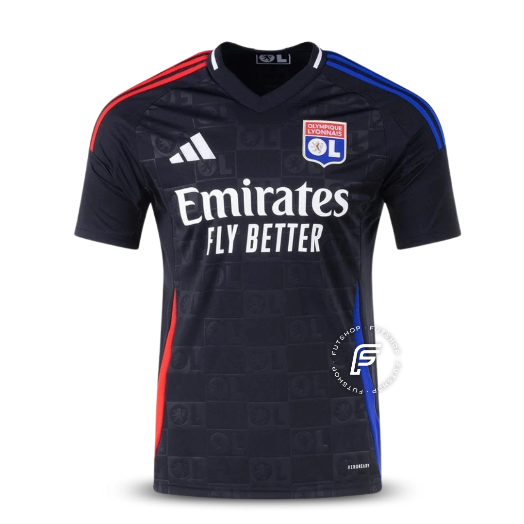 Camiseta Olympique Lyon 24/25 II de Visitante - Versión Aficionado