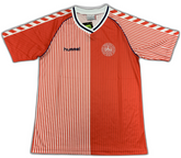 Camiseta Dinamarca 1986 I de Local - Versión Retro