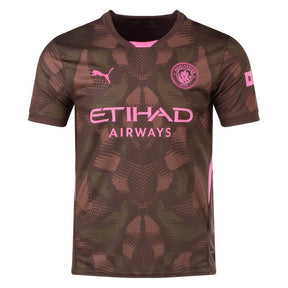 Camiseta Manchester City 24/25 Portero Marrón - Versión Aficionado
