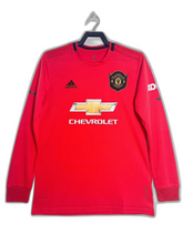 Camiseta Manchester United 19/20 I de Local - Manga Larga Versión Retro