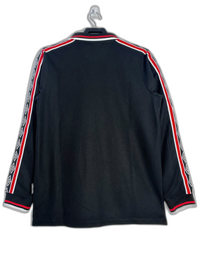 Camiseta Manchester United 1998 Portero Negro - Versión Retro