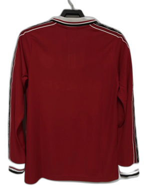 Camiseta Manchester United 1998 I de Local - Manga Larga Versión Retro