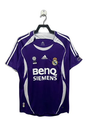 Camiseta Real Madrid 06/07 II de Visitante - Versión Retro