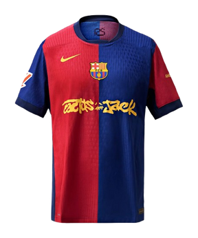 Camiseta Barcelona 24/25 I de Local Travis Scott - Versión Jugador